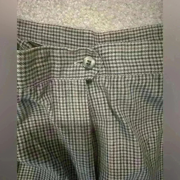 Vintage 80’s Counterparts Front Pleat Plaid Pants - Picture 4 of 5